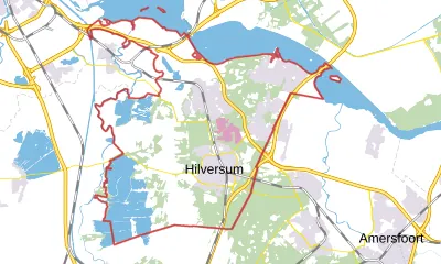 Kaart van Gooi en Vechtstreek